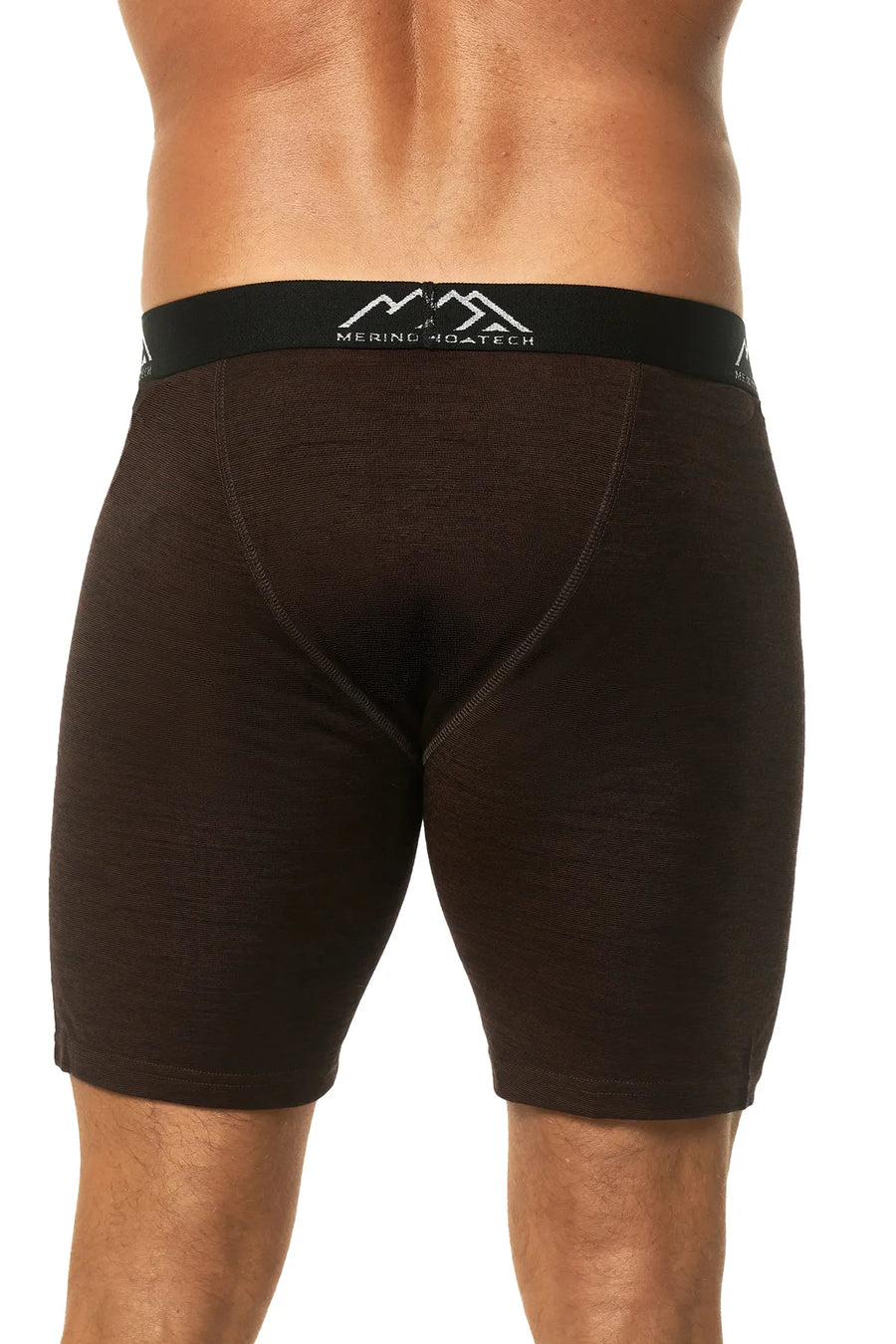 Men's Merino Boxers 170 Dark Brown, 1 pack — view 2
