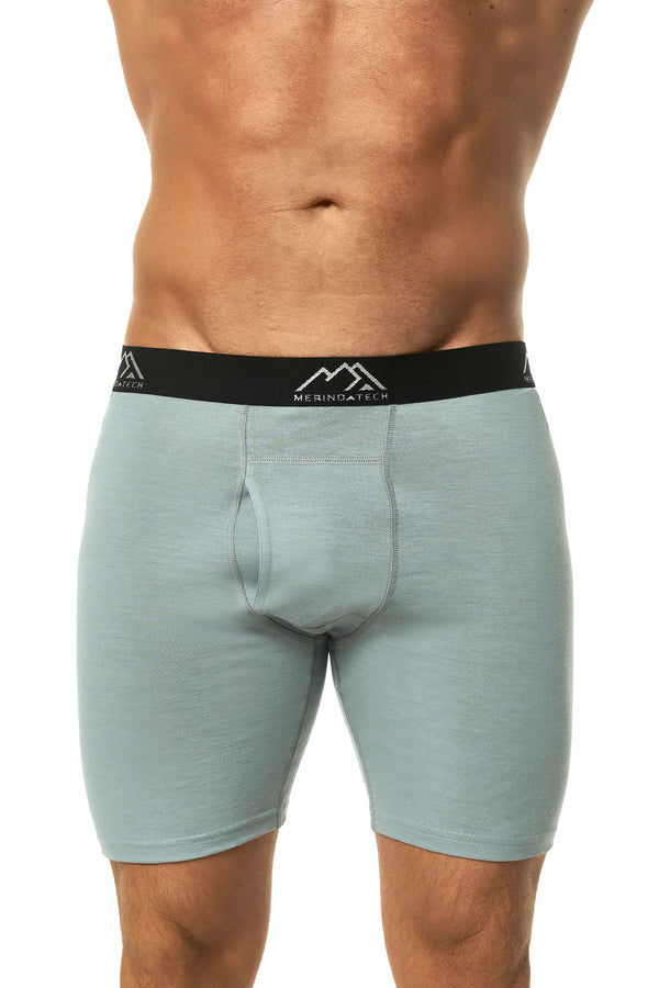 Men's Merino Boxers Dusty Grey, 1 pack