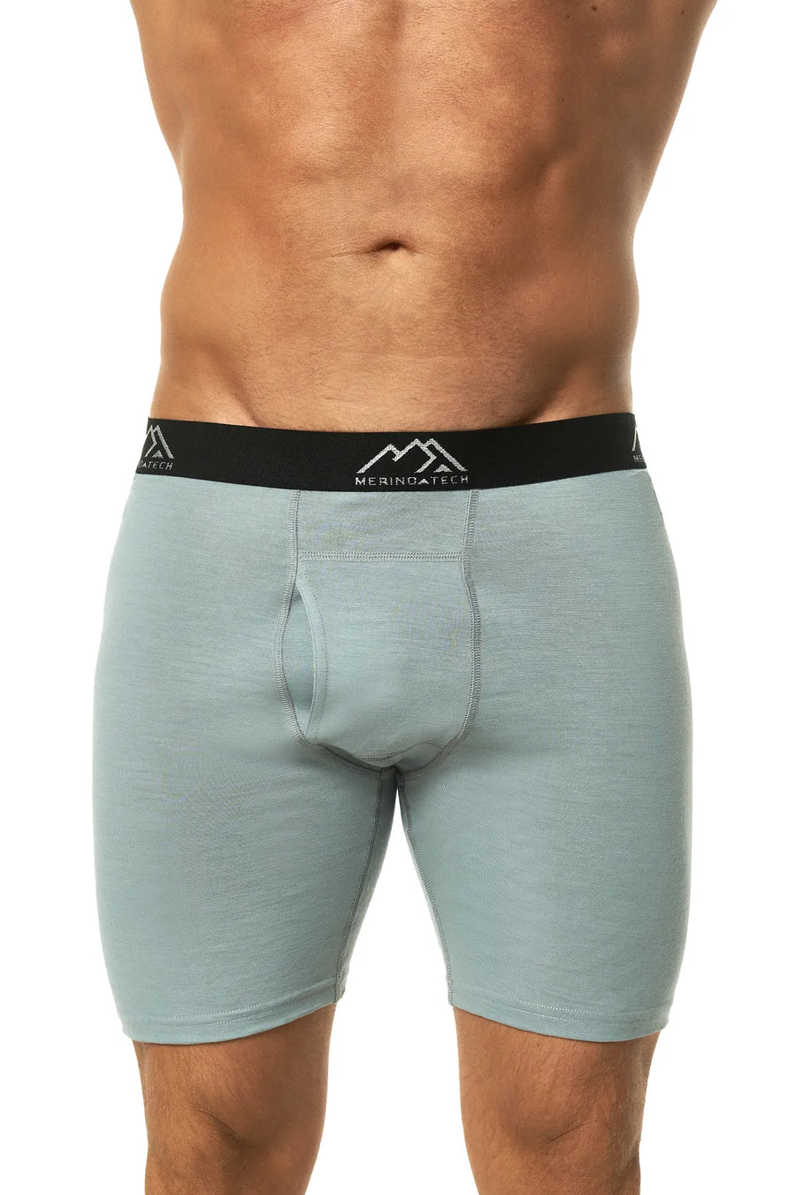 Men's Merino Boxers Dusty Grey, 1 pack