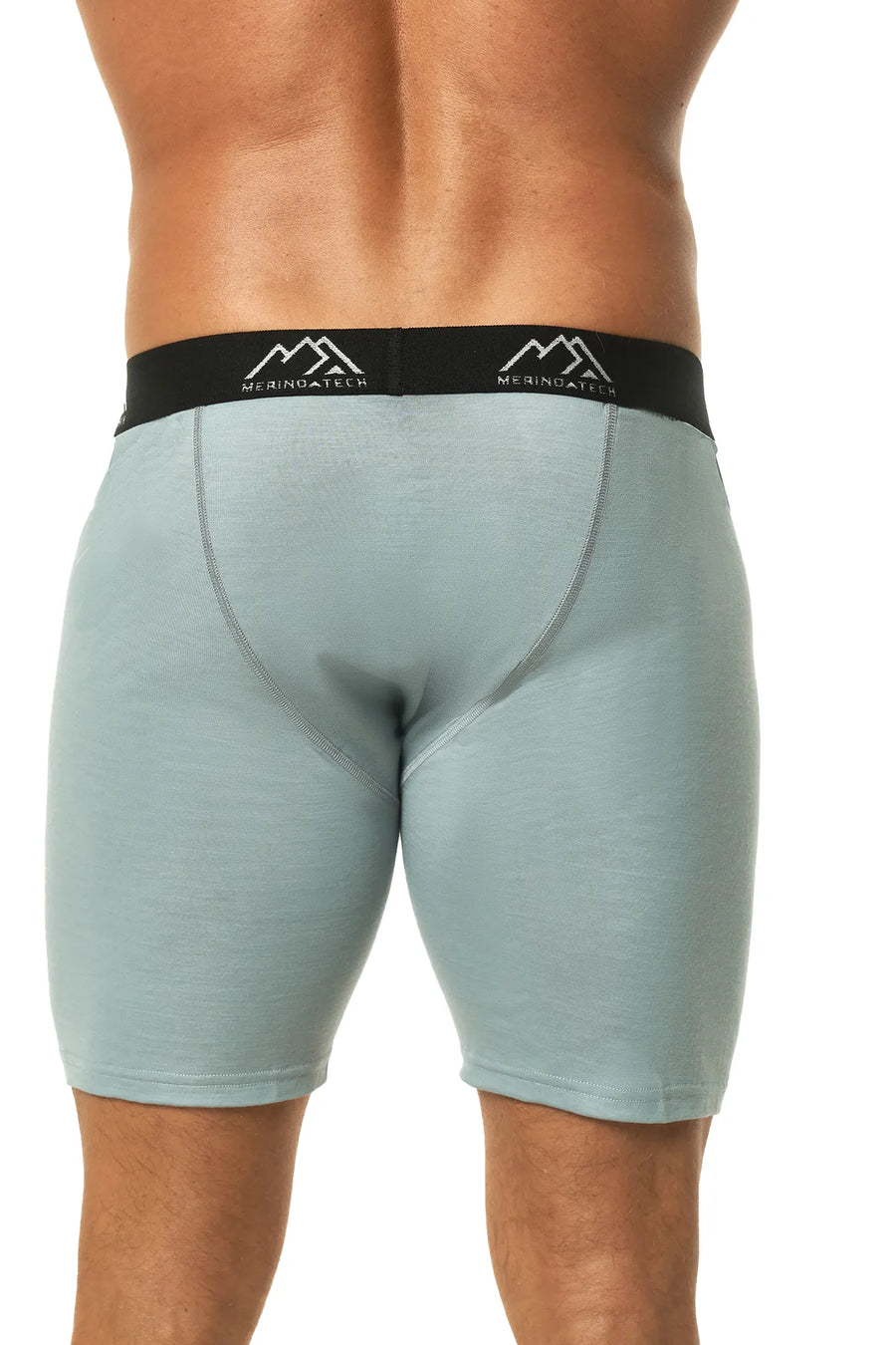 Men's Merino Boxers Dusty Grey, 1 pack — view 2
