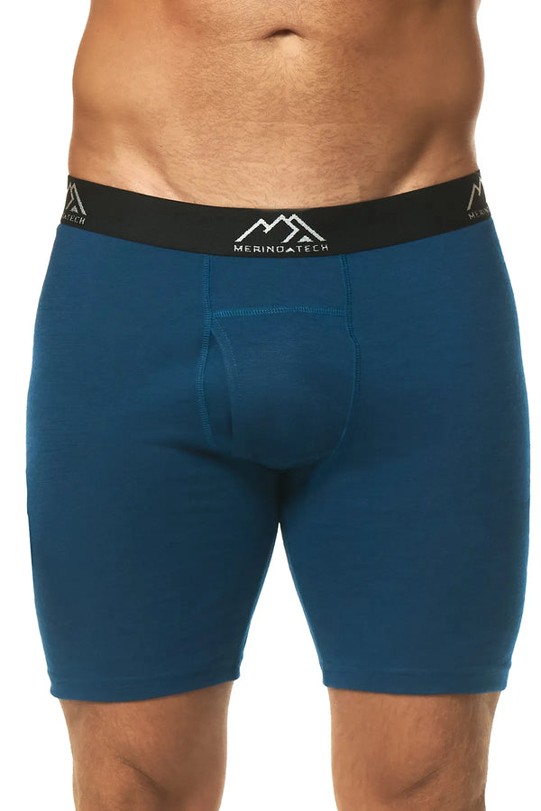 Men's Merino Boxers Sapphire Blue, 1 pack