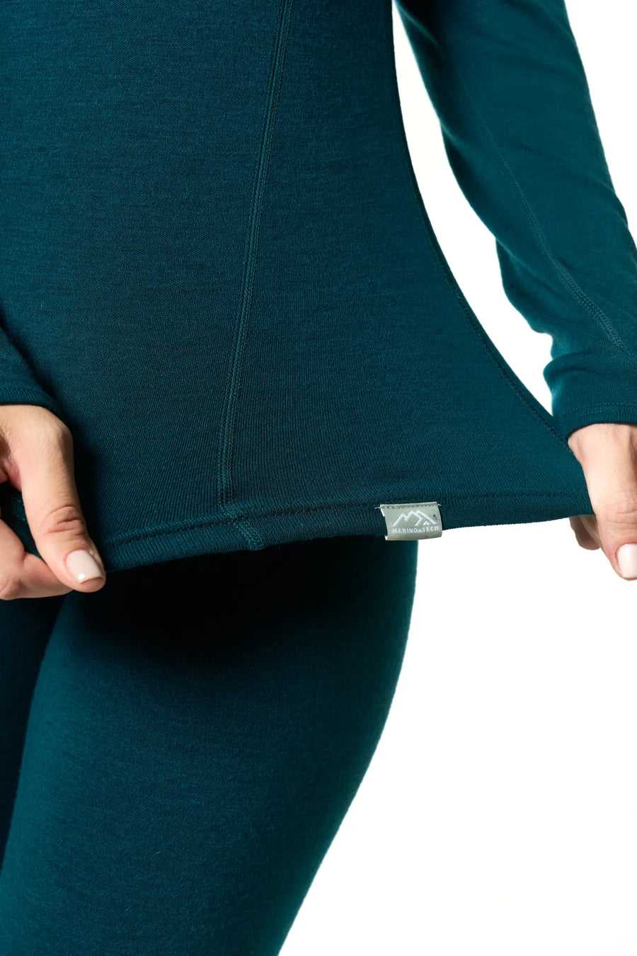 Women's Merino Thermal Set 320 Deep Teal — view 9
