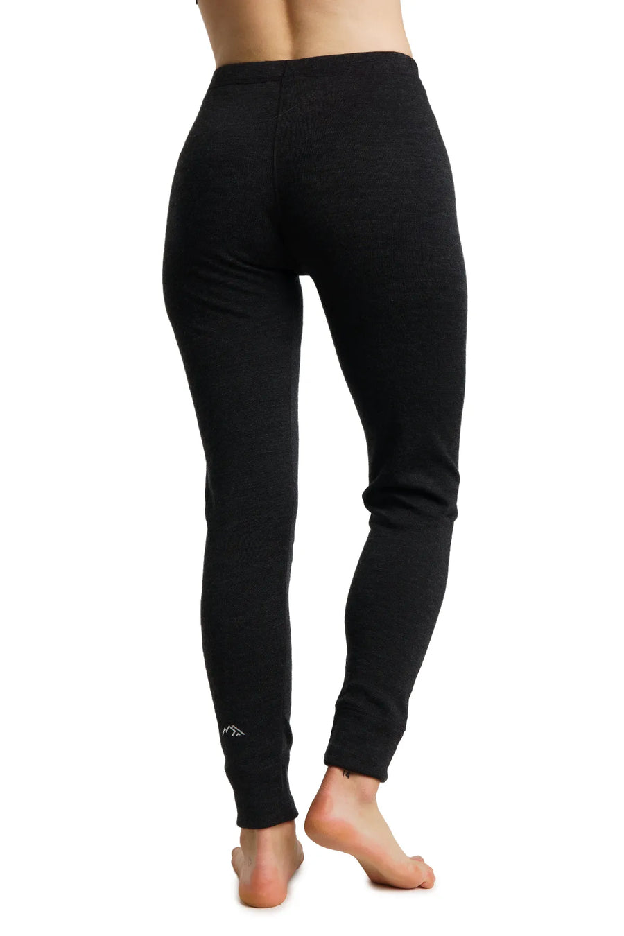 Women's Merino Pants 250 Charcoal Grey — view 3