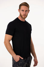 Load image into Gallery viewer, Men&#39;s Merino T-shirt 165 Black