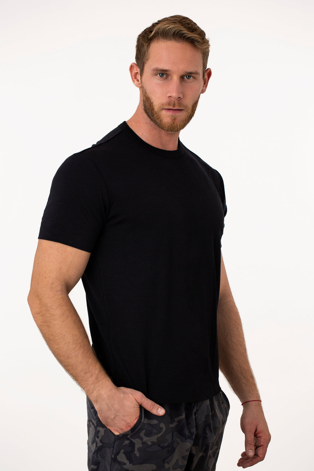 Men's Merino T-shirt 165 Black
