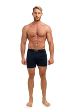 Load image into Gallery viewer, Men&#39;s Merino Boxers 170 Navy (1 pack)