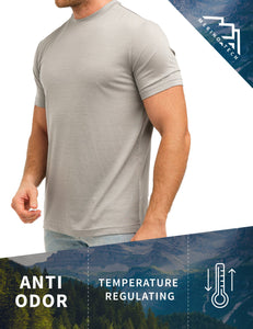 Men's Merino T-shirt 165 Smoky Green
