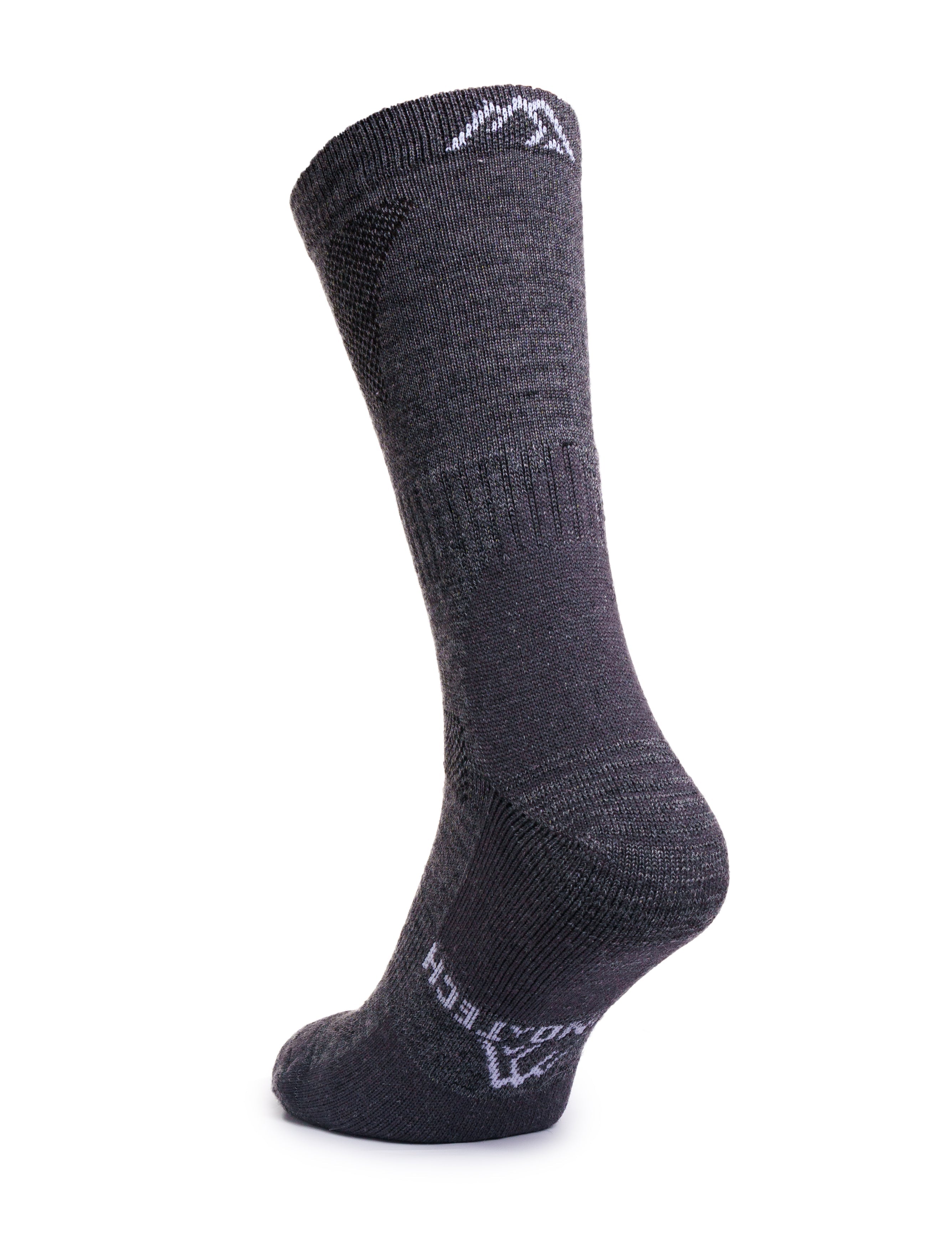 Merino Wool Hiking Socks - Charcoal – Merino Tech