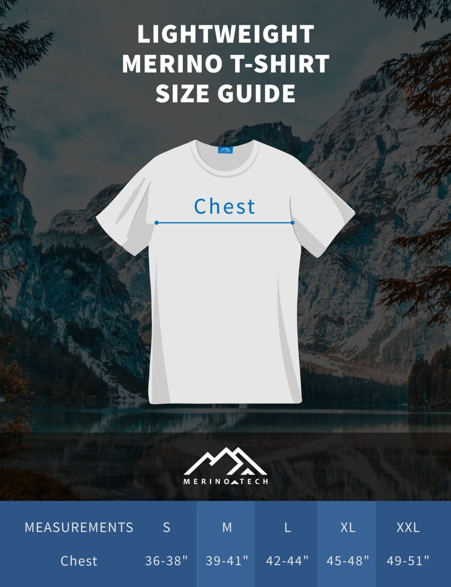 Men's Merino Sport T-shirt Saphire Blue — view 6