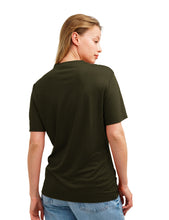 Load image into Gallery viewer, Women&#39;s Merino T-shirt 165 Olive | V-Neck