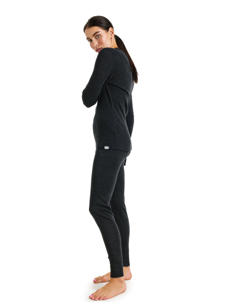 Women's Merino Thermal Set 320 Charcoal Grey — view 3