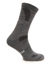 Load image into Gallery viewer, Merino Wool Hiking Socks - (Pack of 3) Light Grey