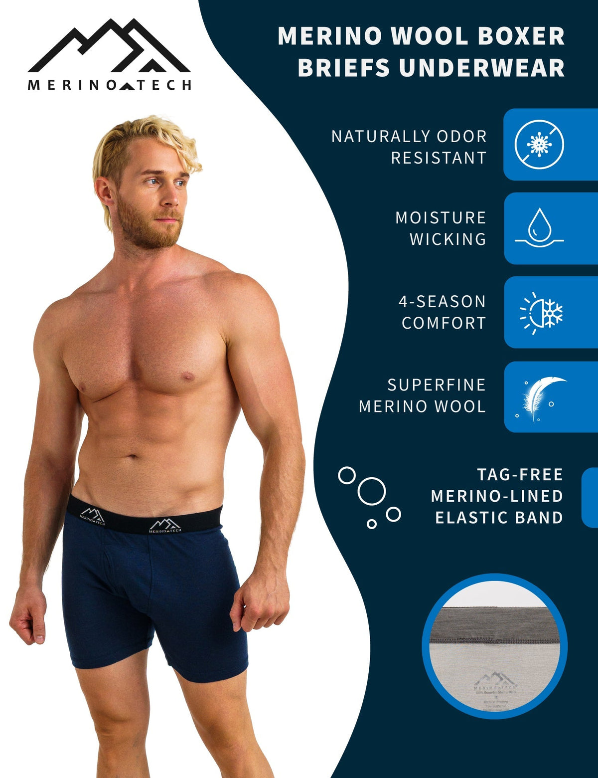 Men's Merino Wool Underwear: Ultimate Comfort and Durability – Merino Tech