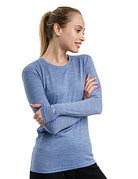 Women's Merino Long Sleeve 165 Deep Blue