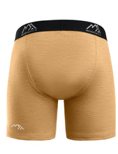 Load image into Gallery viewer, Men&#39;s Merino Boxers  Brief Camel