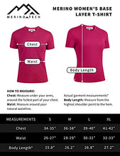 Load image into Gallery viewer, Women&#39;s Merino T-shirt 165 Heather Pink | Crewneck