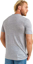 Load image into Gallery viewer, Men&#39;s Merino T-shirt 165 Heathered Grey