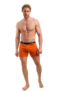 Men's Merino Boxers 170 Brief Rusty Orange