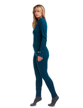 Load image into Gallery viewer, Women&#39;s Merino Thermal Set 250 Deep Teal