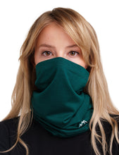 Load image into Gallery viewer, Merino Neck Gaiter 165 Forest Green