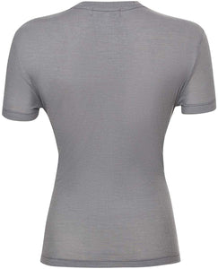 Women's Merino T-shirt 165 Grey Marl