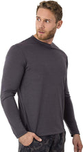 Load image into Gallery viewer,  Merino Wool Long Sleeve  Charcoal