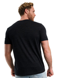 Men's Merino T-shirt 165 Heathered Black