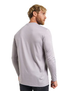  Merino Wool Long Sleeve  Light Grey