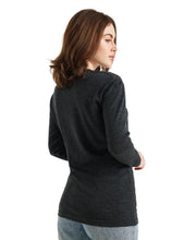 Load image into Gallery viewer, Merino Wool Long Sleeve  Charcoal