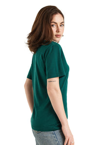 Women's Merino T-shirt 165 Forest Green | Crewneck (+socks)