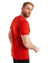 Load image into Gallery viewer, Men&#39;s Merino T-shirt 165 Chili Red