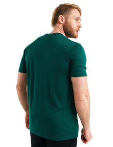Men's Merino T-shirt 165 Emerald Green (+socks)