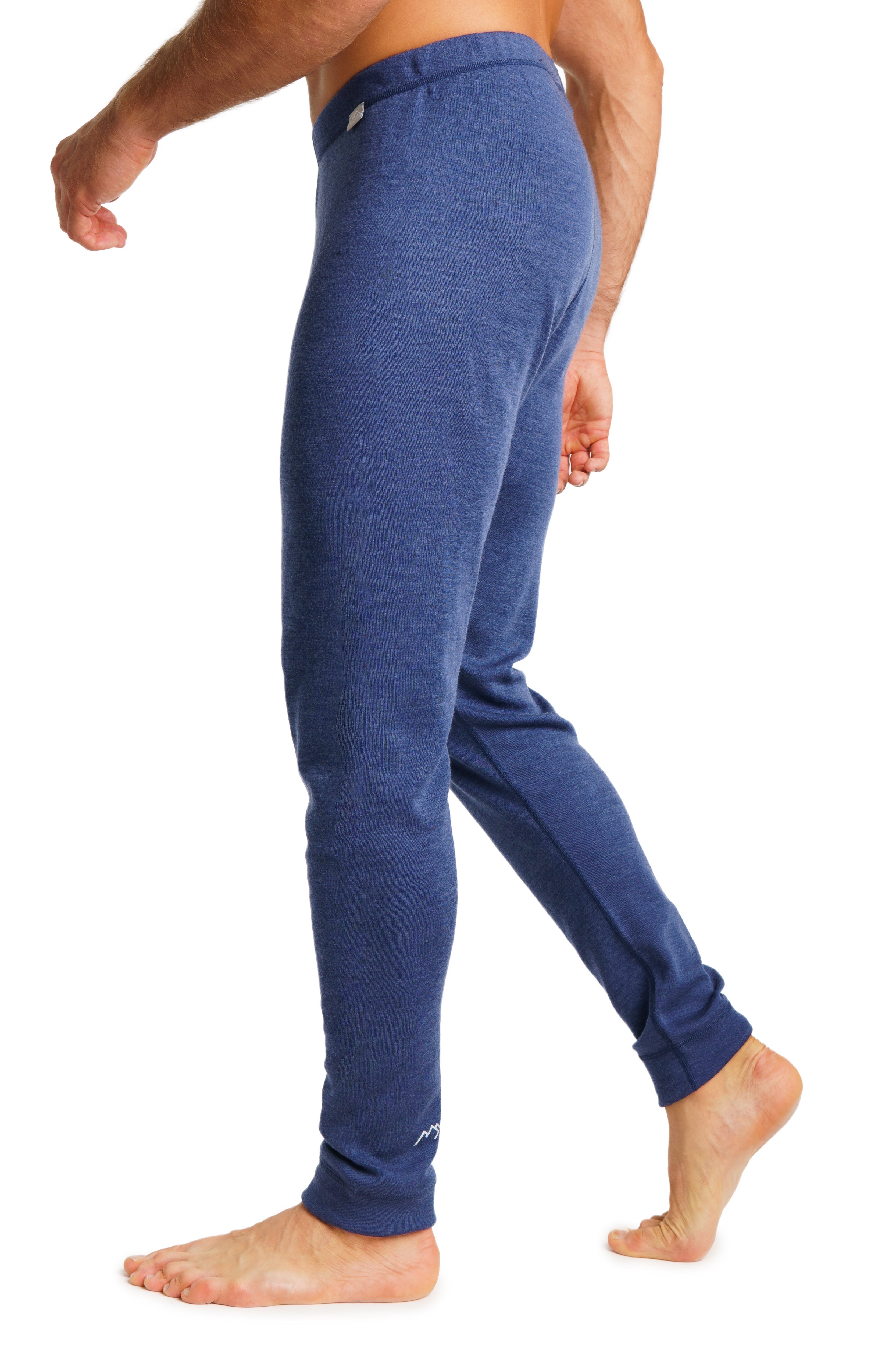 Merino Wool Pants - Midweight Base Layer, Bottom, Underwear, Thermal