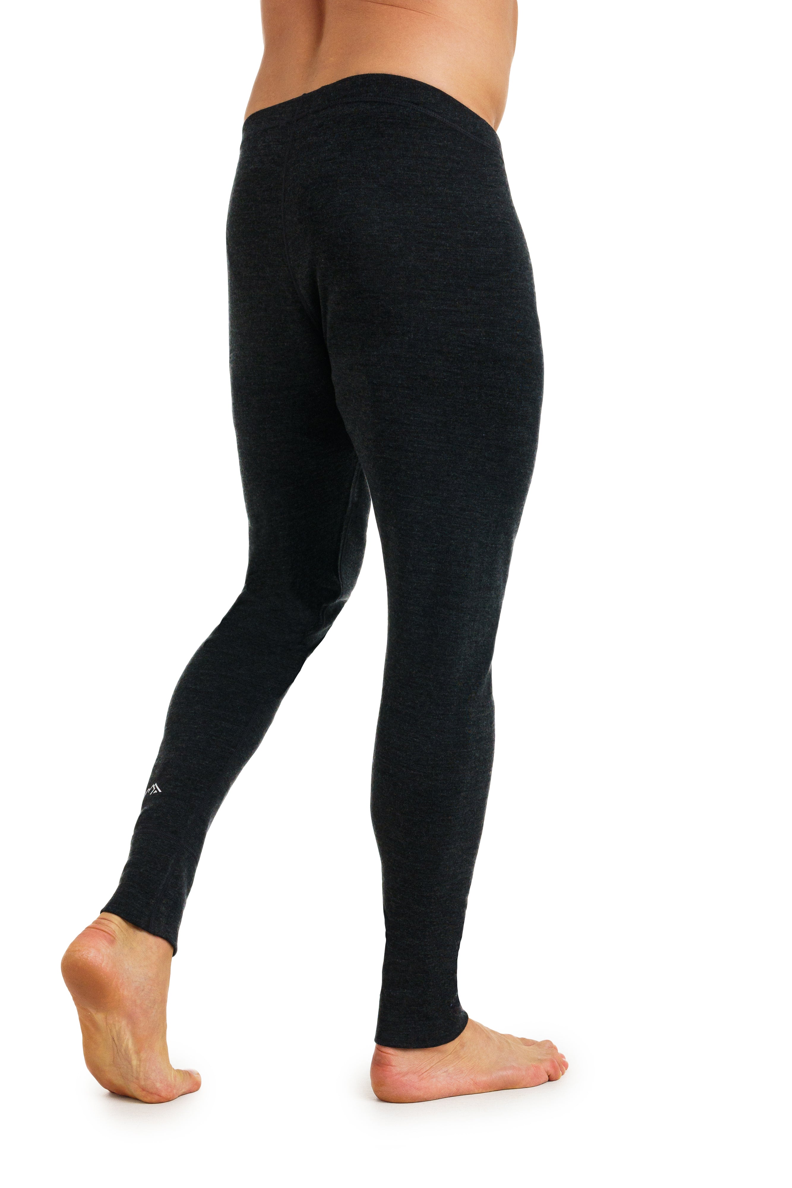 Merino Wool Pants - Heavyweight Base Layer Charcoal Grey, Bottom, Underwear, Thermal