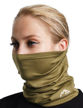 Load image into Gallery viewer, Merino Neck Gaiter 165 Olive Grove