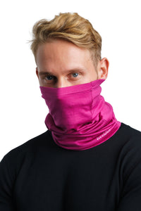 Merino Neck Gaiter 165 Lollipop Purple