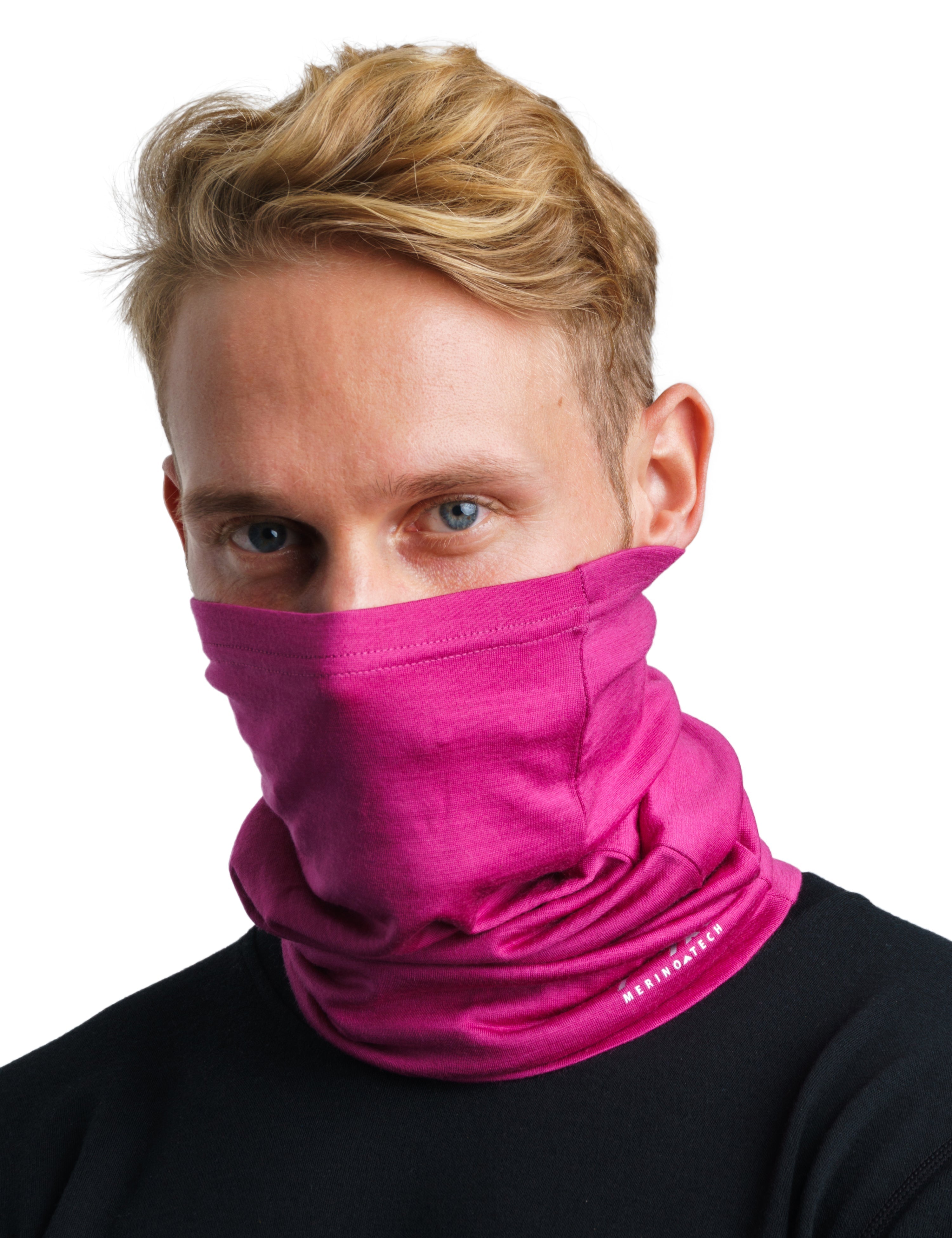 Merino Neck Gaiter Lollipop Purple – Soft, Lightweight, Thermal