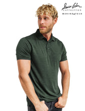Load image into Gallery viewer, Men&#39;s Merino Polo 165 Olive Heather