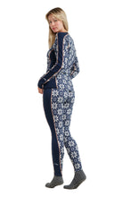 Load image into Gallery viewer, Women&#39;s Merino Thermal Set 250 Snowflake Navy