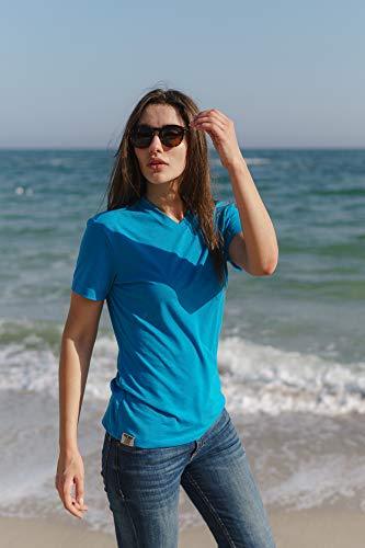 Women's Merino T-shirt 180 Mustard | V-Neck (+socks)