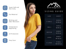 Load image into Gallery viewer, Women&#39;s Merino T-shirt 165 Tee | Crewneck