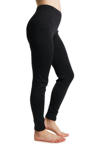 Women's Merino Pants 250 Charcoal Grey