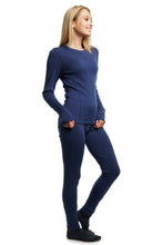 Load image into Gallery viewer, Women&#39;s Merino Thermal Set 250 Windsor Blue
