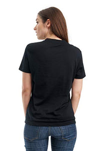 Women's Merino T-shirt 165 Black | V-Neck (+socks)
