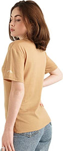 Women's Merino T-shirt 165 Tan | Crewneck